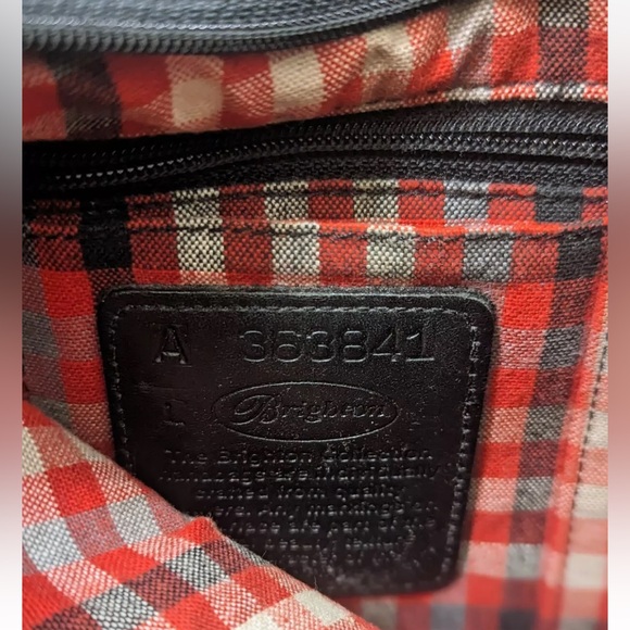 Brighton Leather Alligator Embossed Pre-owned Handbag NWOT - Picture 6 of 8